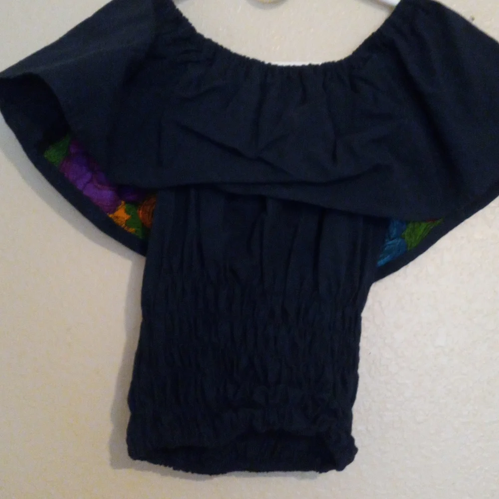 Artesanal Shirt from Mexico One Size - Picture 2 of 2